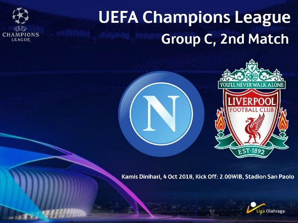 Prediksi Liga Champions: Napoli vs Liverpool, The Reds Bertekad Lanjutkan Dominasi Atas Partenopei