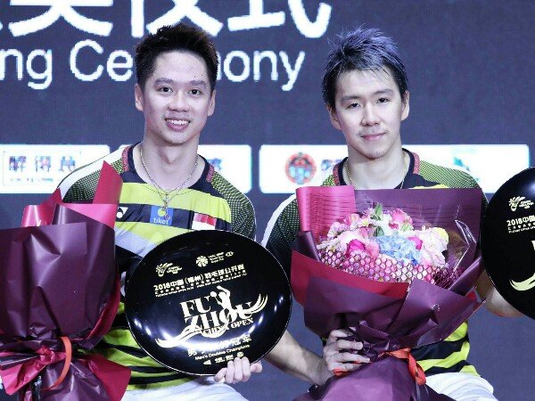 Kevin/Marcus Juara Fuzhou China Open 2018