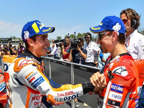 Marquez Enggan Berbagi Rahasia Motor Honda Dengan Lorenzo