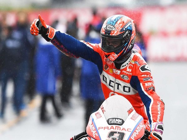 Hasil FP2 MotoGP Valencia: Diwarnai Hujan, Petrucci Catatkan Waktu Tercepat