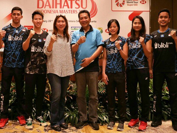 Indonesia Masters 2019: Tuan Rumah Targetkan Satu Gelar Juara