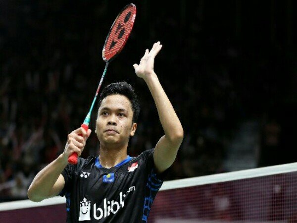 Anthony Ginting ke Babak Kedua Indonesia Masters 2019