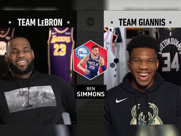 Feature: Ketika Giannis Curi Jagoan LeBron di Draft NBA All-Star 2019