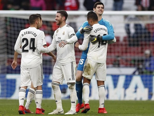 Courtois Optimistis Bawa Real Madrid Raih Treble Musim ini