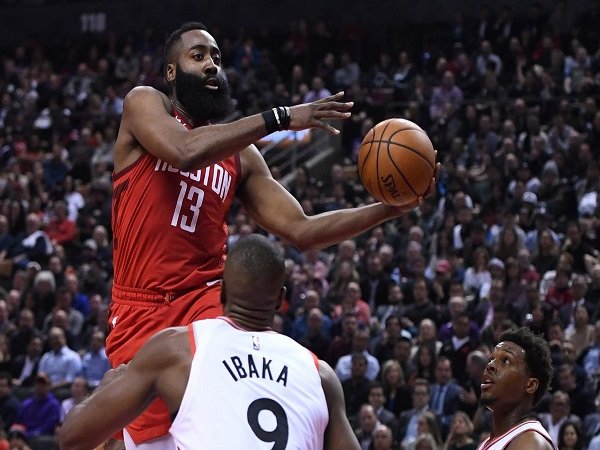 Houston Rockets Curi Kemenangan Dari Markas Toronto Raptors