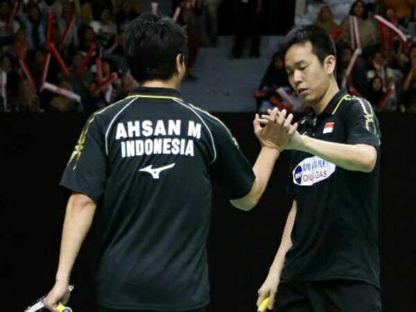 Ahsan/Hendra Dan Fajar/Rian Lolos Babak Kedua All England Open 2019
