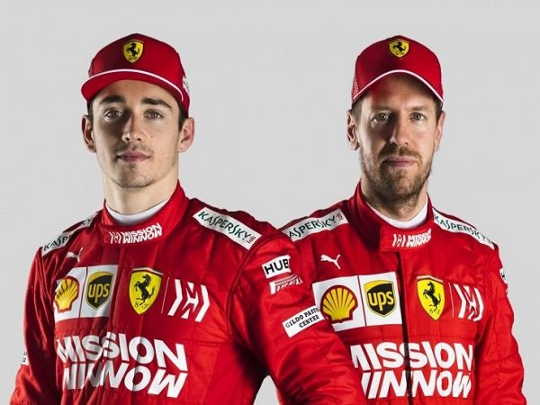 Meski Rekan Setim, Vettel Anggap Leclerc Sebagai Pesaing Kuat