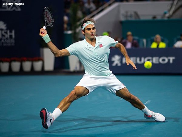 Demi Final Di Miami, Roger Federer Bungkam Denis Shapovalov