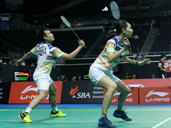 Menangi Perang Saudara, Dua Ganda Campuran ke Perempat Final Singapore Open 2019