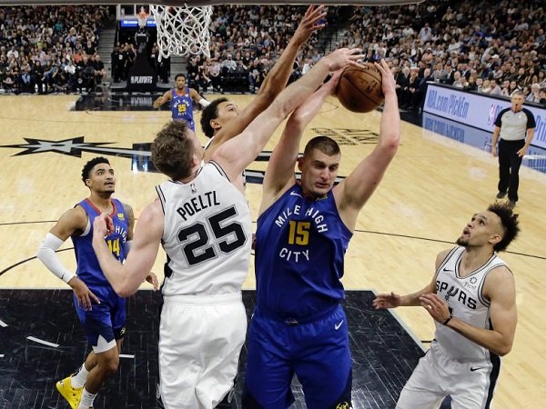 Menang di Game 4, Nuggets Samakan Kedudukan Dengan Spurs