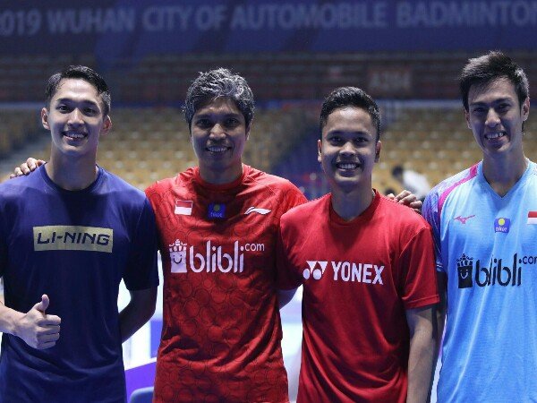 Kejuaraan Asia 2019: Tim Tunggal Putra Siapkan Fisik Jelang Turnamen Mulai