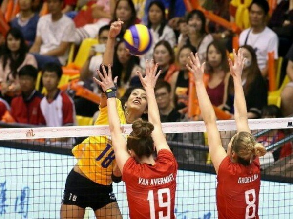 FIVB Volleyball Nations League 2019: Thailand Akhiri Pool 7 dengan Kekalahan Atas Belgia
