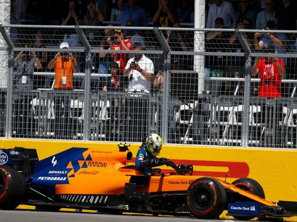 Rem Panas Jadi Pemicu Kerusakan Mobil Lando Norris di GP Kanada