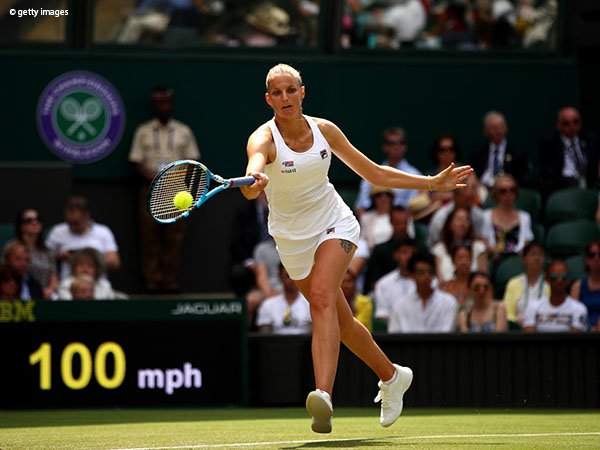Hasil Wimbledon: Karolina Pliskova Pulangkan Monica Puig