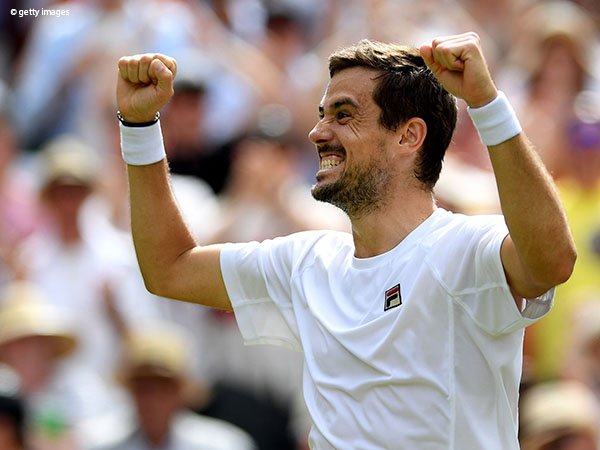 Hasil Wimbledon: Guido Pella Hadang Milos Raonic Di Babak Keempat