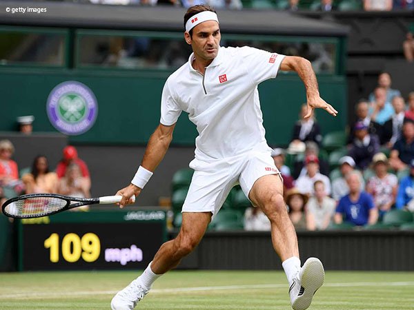 Hasil Wimbledon: Lumpuhkan Lucas Pouille, Roger Federer Kantongi Kemenangan Ke-350 Di Grand Slam