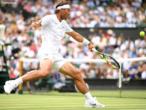 Hasil Wimbledon: Rafael Nadal Pulangkan Jo Wilfried Tsonga