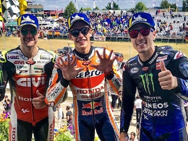 Klasemen Sementara usai MotoGP Jerman 2019: Marquez Makin Kokoh Di Puncak