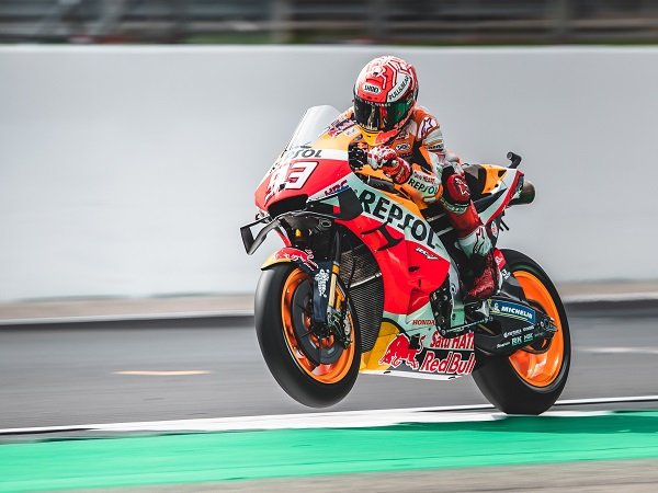 Hasil FP2 MotoGP Inggris: Sempat Terjatuh, Marquez Tetap Sukses Catatkan Waktu Tercepat