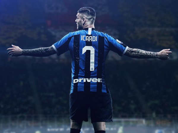 Kenakan Nomor Punggung 7, Mauro Icardi Bertahan di Inter Milan?