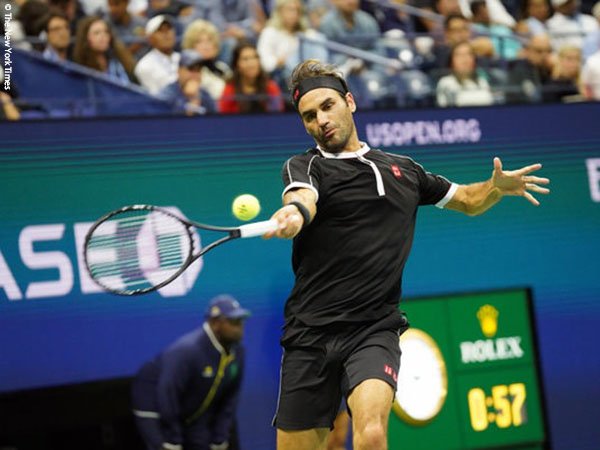Hasil US Open: Roger Federer Butuh Empat Set Di Laga Pembuka