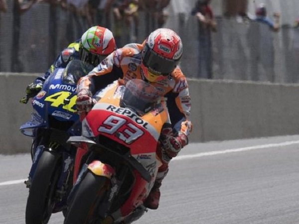 Rossi dan Marquez Dipanggil Steward Usai Kembali Terlibat Perselisihan di Kualifikasi MotoGP San Marino