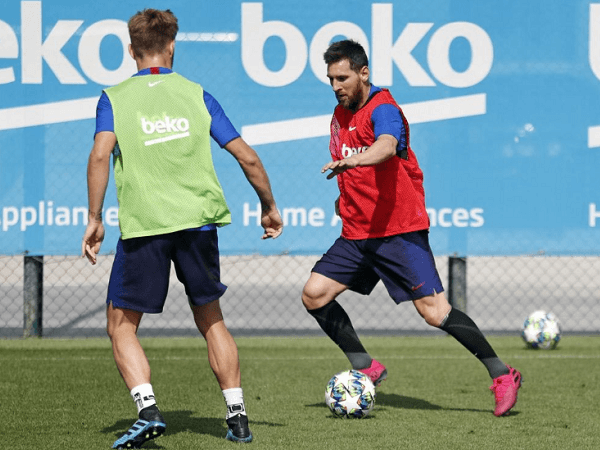 Jelang Hadapi Dortmund, Lionel Messi Kembali Berlatih Bersama Barcelona