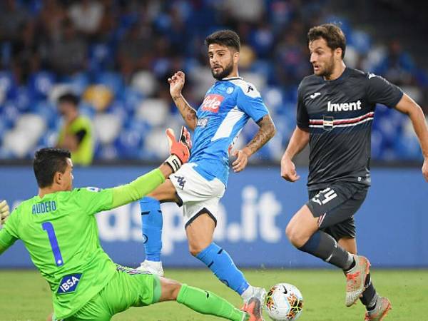 Hasil Napoli vs Sampdoria Skor Akhir 1-0 