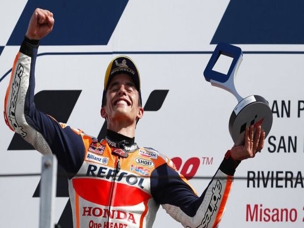Perselisihan dengan Rossi Jadi Pelecut Semangat Marquez Untuk Menangkan GP San Marino