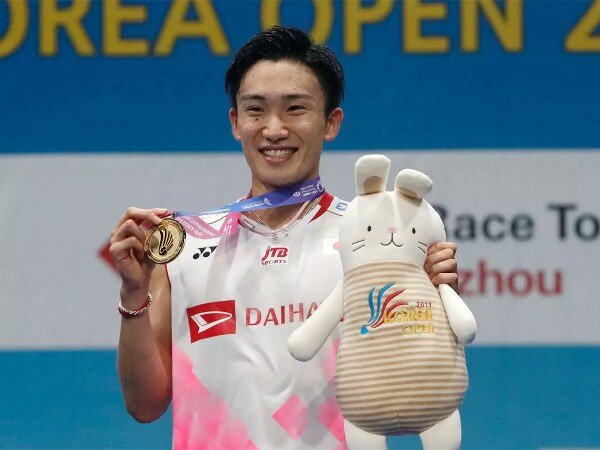 Kento Momota Juara Korea Open 2019