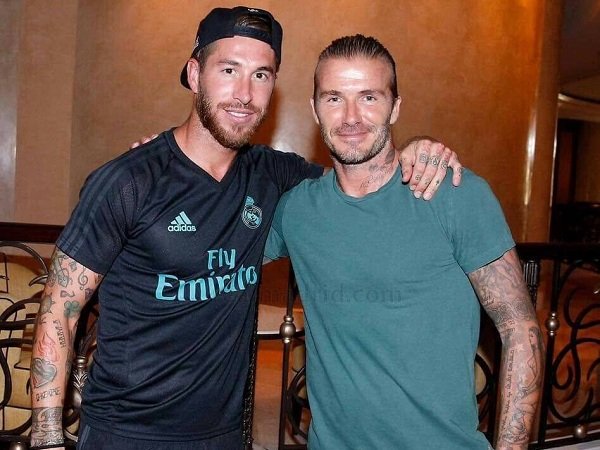 Beckham Kirim Pesan Hangat untuk Ramos Usai Pecahkan Rekor