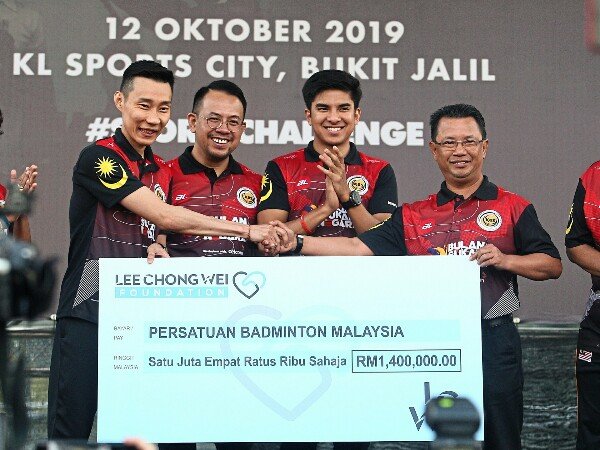 Lee Chong Wei Donasikan 6,7 Miliar Rupiah untuk Persiapan Malaysia ke Olimpiade