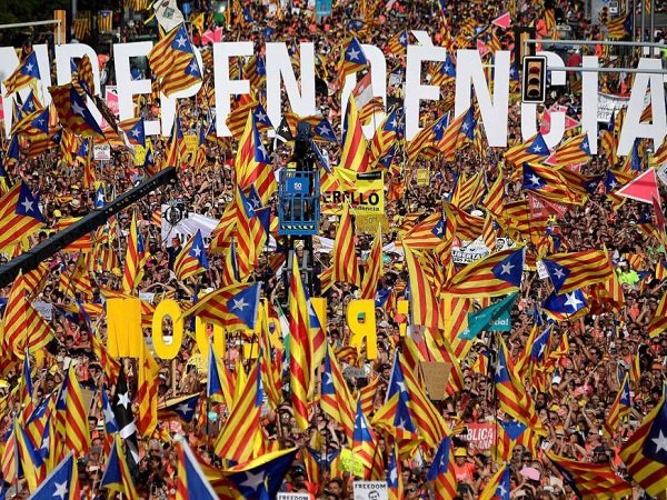Barcelona Tentang Pemenjaraan Politisi dan Warga Catalunya oleh Spanyol