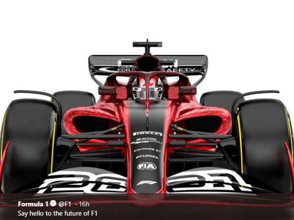 Formula 1 Pamerkan Desain Futuristik Mobil F1 2021