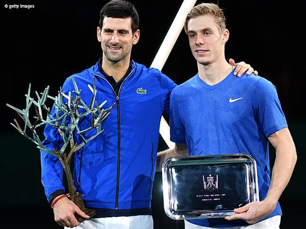 Kandaskan Denis Shapovalov, Novak Djokovic Juara Paris Masters Untuk Kali Kelima