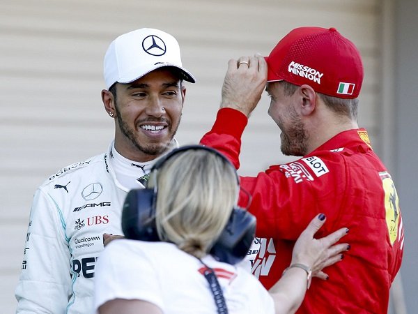 Raih Gelar Keenam, Vettel Apresiasi Pencapaian Impresif Hamilton