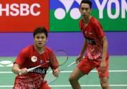 Hong Kong Open 2019: Ganda Putra Pastikan Satu Tiket Perempat Final