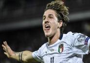 Zaniolo Bikin Rekor di Kemenangan 9-1 Italia Atas Armenia