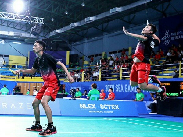 SEA Games 2019: Meski Terkendala Angin, Wahyu/Ade Tetap Bisa Menang