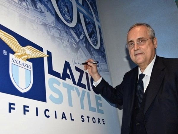 Presiden Lazio Tegaskan Tak perlu Intervensi Terlalu Dalam Urusan Klubnya