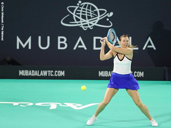Maria Sharapova Bungkam Ajla Tomljanovic Di Abu Dhabi