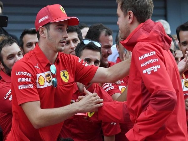 Bos Ferrari Kesulitan Jaga Relasi Baik Leclerc dan Vettel