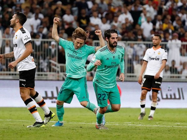 Trio Gelandang Tentukan Kemenangan Real Madrid Atas Valencia