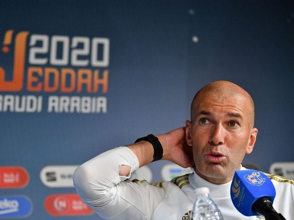 Zidane Sebut Real Madrid Beruntung Bisa berada di Final Piala Super Spanyol
