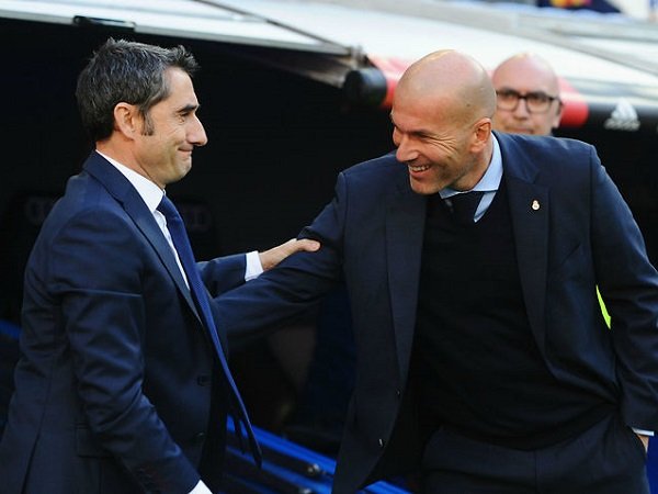 Dipecat Barcelona, Zinedine Zidane Bersimpati untuk Ernesto Valverde