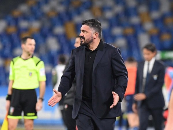 Napoli Sukses Tundukkan Lazio, Gattuso Harapkan Performa Berlanjut