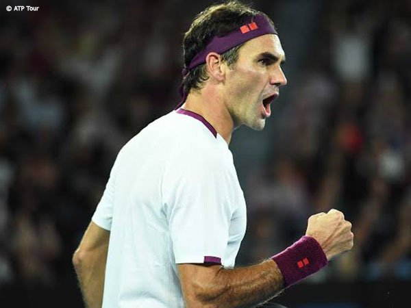 Hasil Australian Open: Kecolongan Set Pertama Tak Halangi Roger Federer Lolos Ke Perempatfinal