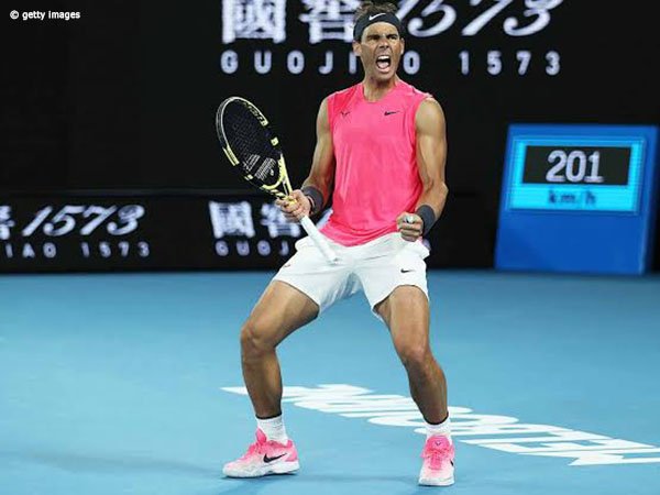Hasil Australian Open: Rafael Nadal Bangkit Demi Atasi Tantangan Nick Kyrgios