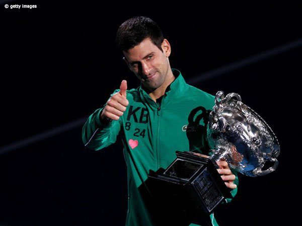 Novak Djokovic Berikan Penghormatan Kepada Kobe Bryant Dan Korban Kebakaran Di Australia