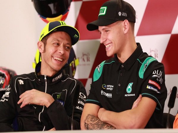 Rossi Tak Kaget Dengan Promosi Cepat Yang Diberikan Kepada Quartararo
